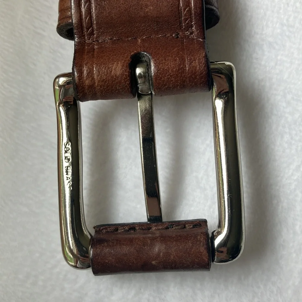 Amanda Smith Women’s Brown Leather Belt